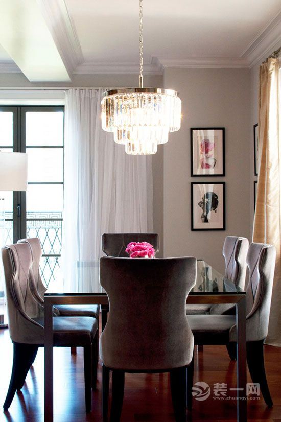 魅惑紫红优雅气质两居室公寓案例