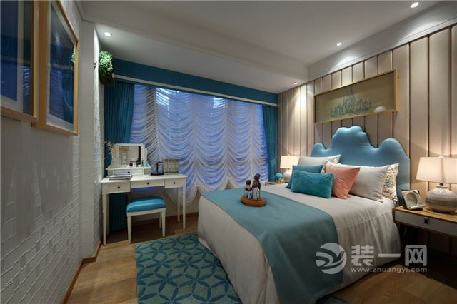 张家口中华城三室两厅130平新古典风格装修案例效果