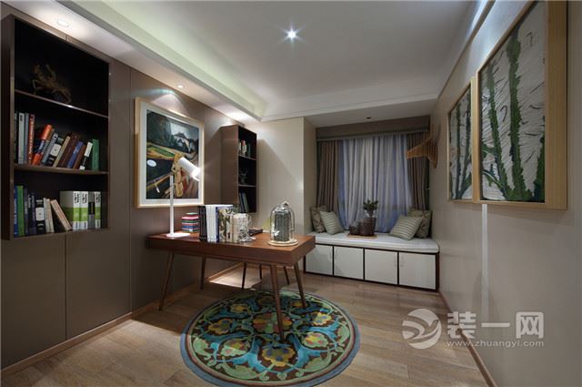 张家口中华城三室两厅130平新古典风格装修案例效果