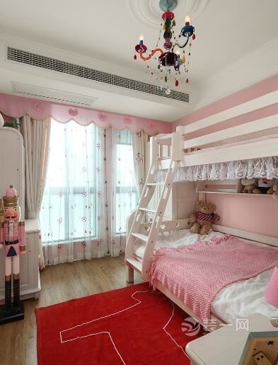 儿童房装修效果图 三居室装修样板房 北欧风格装修样板房