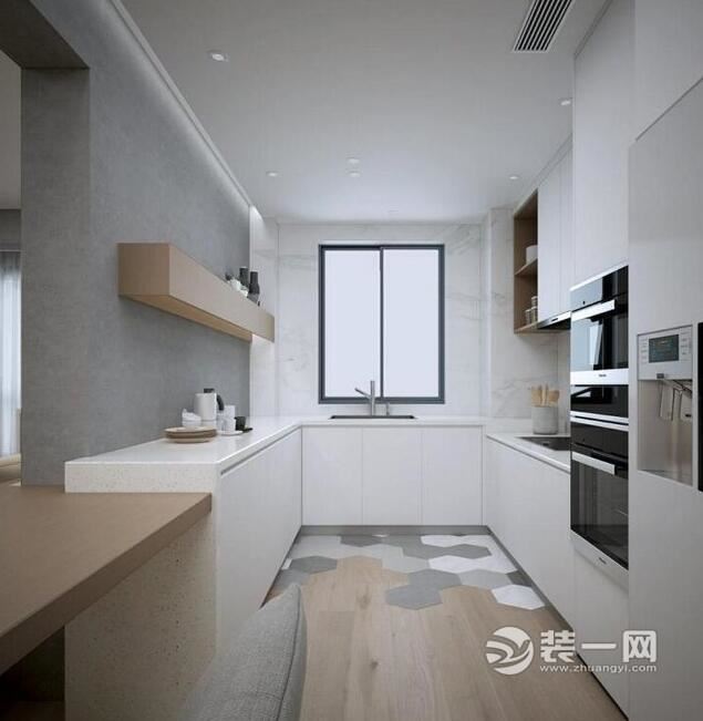 郑州亿辰山海间两居室现代简约风装修效果图
