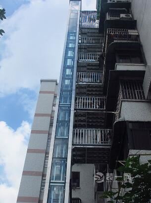 广州旧楼加装电梯破解采光问题 豌豆电梯备受好评