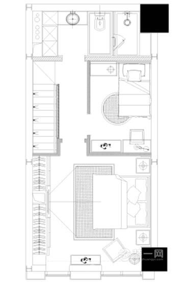 60平米户型图