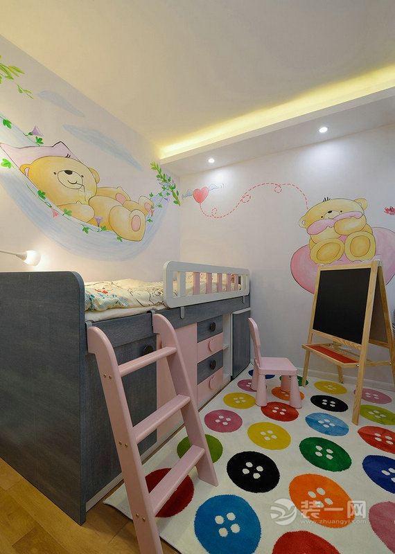 89平米现代简约风格儿童房装修设计