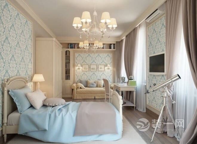 卧室装修效果图 古典欧式风格图片