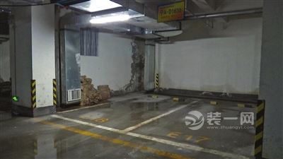 某小区地下车库漏水