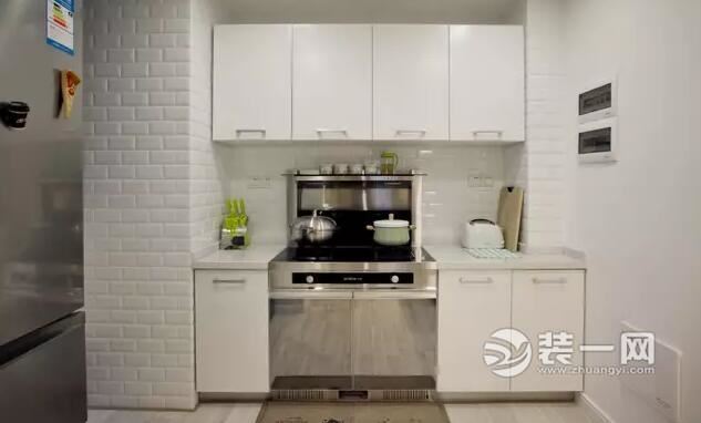 太原小户型83平两居室北欧风格厨房装修效果图