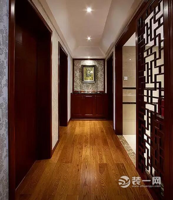 109平新中式三居室走廊装修效果图