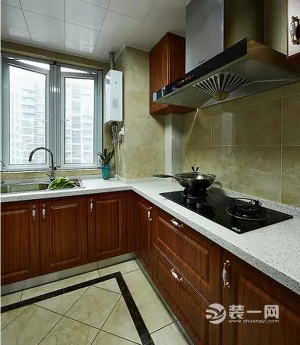 109平新中式三居室厨房装修效果图