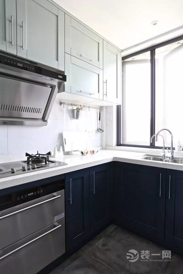 137平米现代简约风格设计案例图-厨房