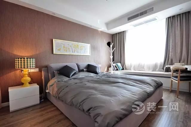 165平米不规则户型新中式风格卧室装修实景图