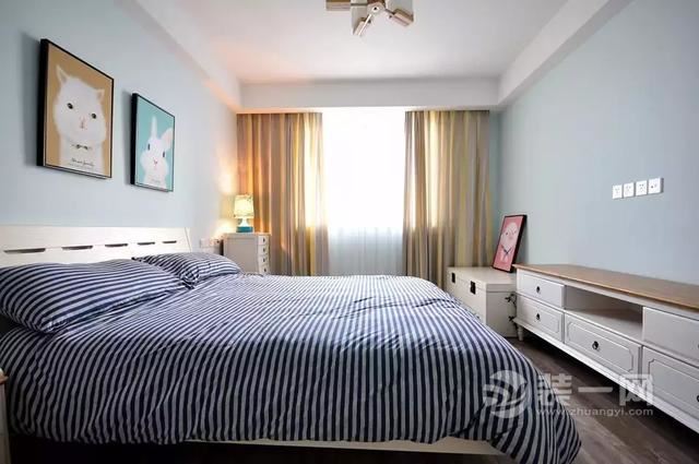 165平米不规则户型新中式风格卧室装修实景图