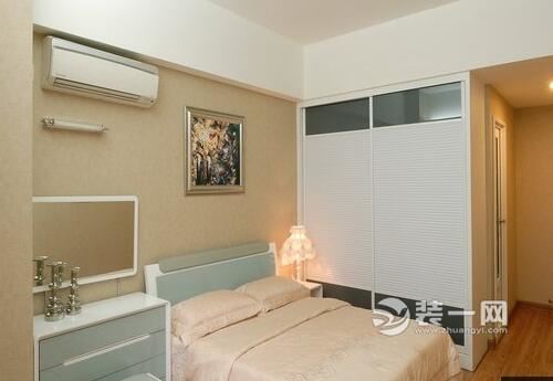 长沙北美金棕榈152平三居室简欧风格卧室装修效果图