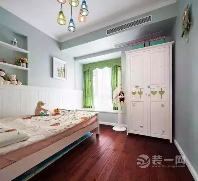 156平米美式风格儿童房装修实景图