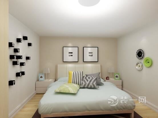 卧室现代简约风格装修效果图