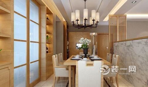 太原华宇国际184平四居室现代简约餐厅装修效果图