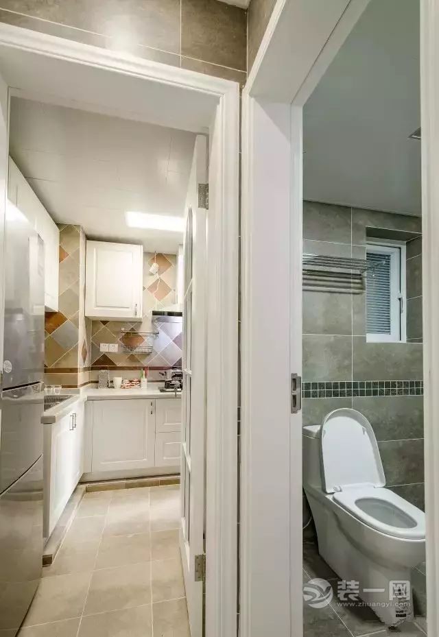 72平米小户型卫浴间装修实景图