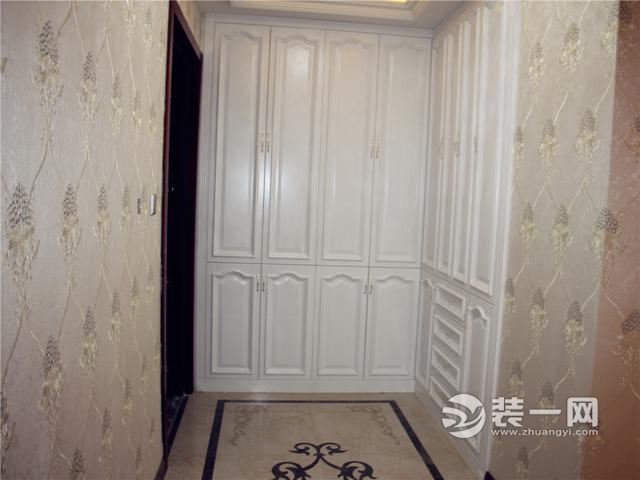 武汉江夏区怡景江南182平米古典美式风格走廊柜子