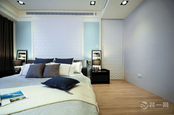苏州天誉广场135平米现代风格卧室装修效果图