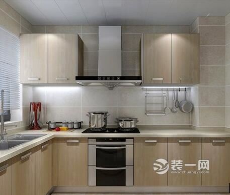 长沙北辰三角洲120平三居室现代简约厨房装修效果图