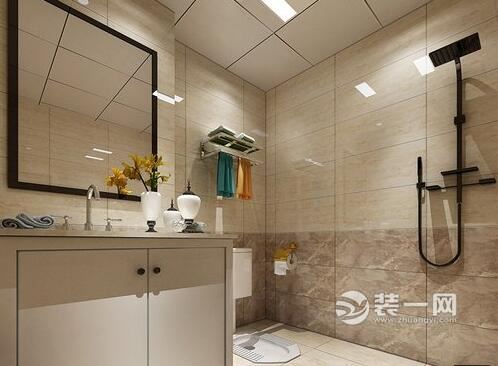 长沙北辰三角洲120平三居室现代简约卫生间装修效果图