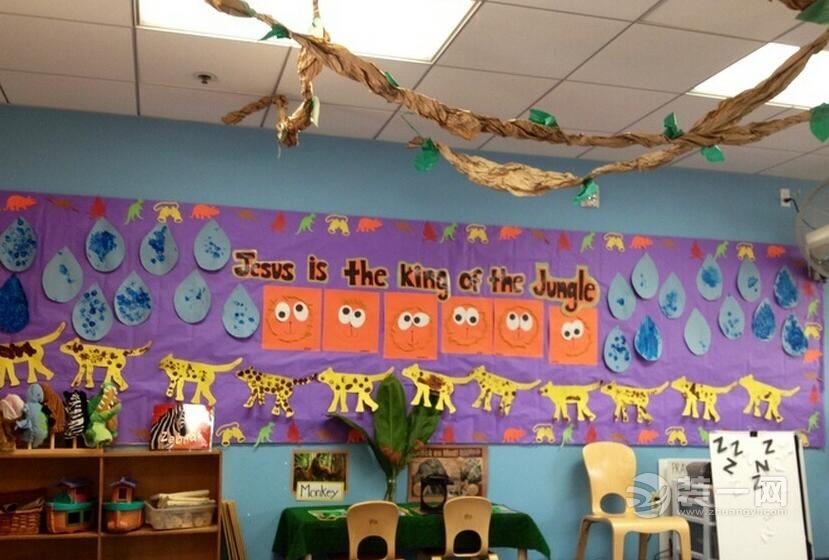 幼儿园墙面布置图片大全 幼儿园墙面布置图 幼儿园墙面彩绘图