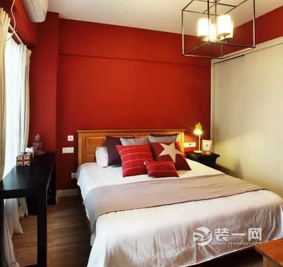 济南泉城花园90平三居室卧室装修效果图