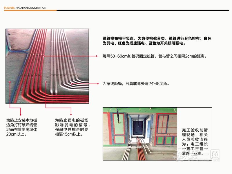 深圳浩天装饰公司水电改造施工工艺