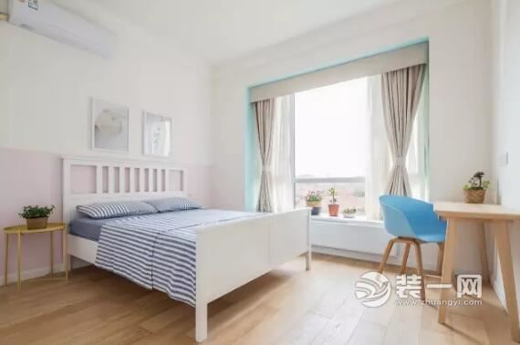 120平现代日式环保三居卧室装修图