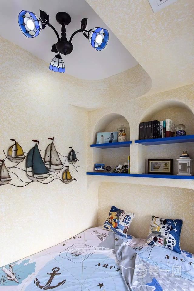小户型地中海风格卧室装修效果图