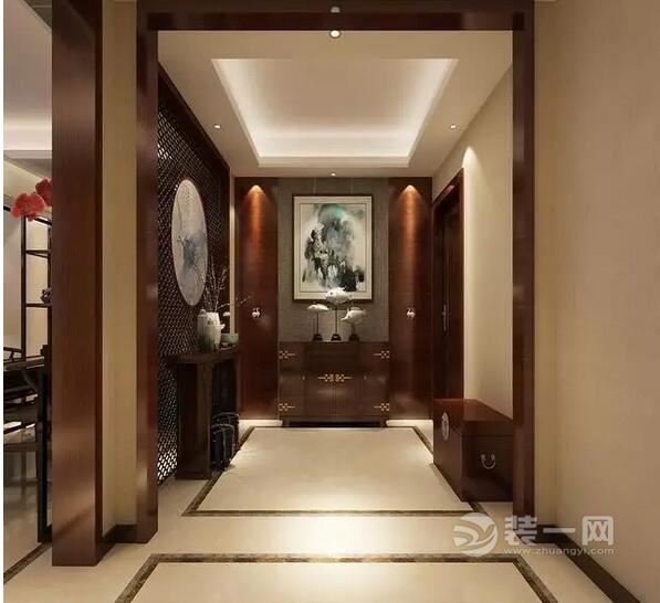 新中式四居客厅装修效果图