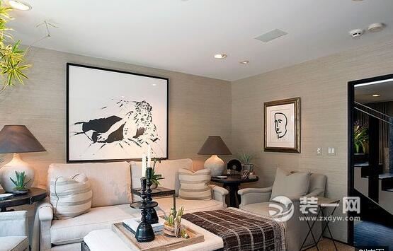 郑州西雅图105平中式风格三居室客厅装修效果图