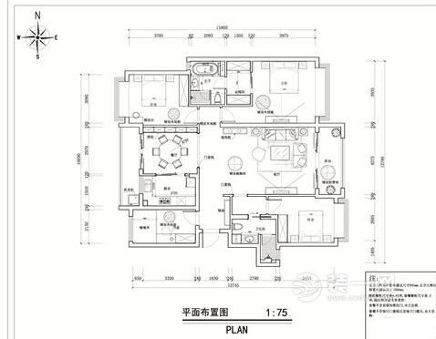 161平米户型图