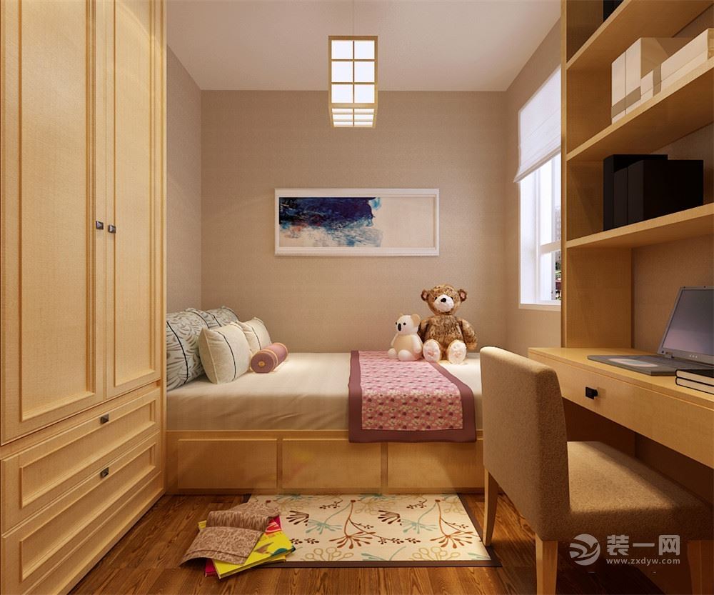 现代简约风格儿童房装修设计效果图