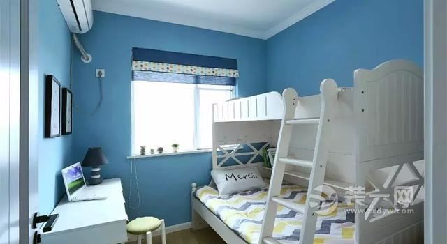 北欧混搭风格婚房儿童房装修实景图