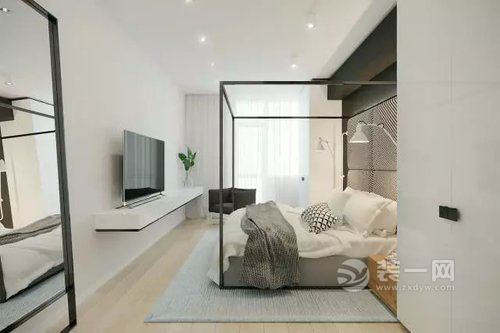 现代简约风格装修设计卧室图片