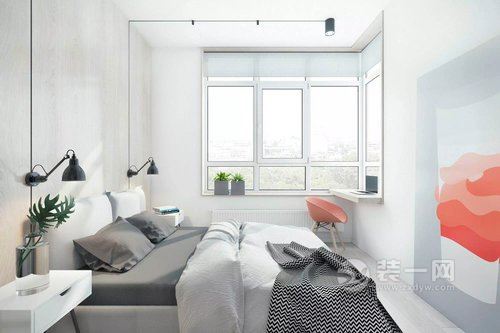 114平米三居室日韩风格设计卧室图片