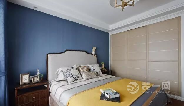 郑州130平现代简美三室两厅次卧装修案例