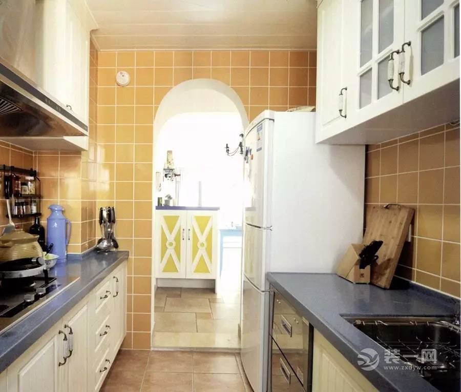 地中海风格厨房装修案例图
