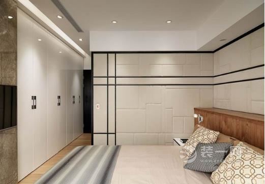 110平米两居室现代简约风格装修效果图