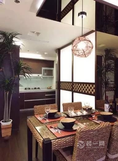 巴厘岛风格装修效果图，110平米三居室装修效果图
