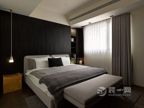 150平三居室新古典风格案例赏析卧室图
