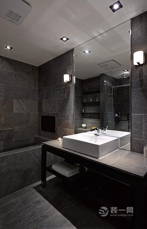 150平三居室新古典风格案例赏析洗手间图