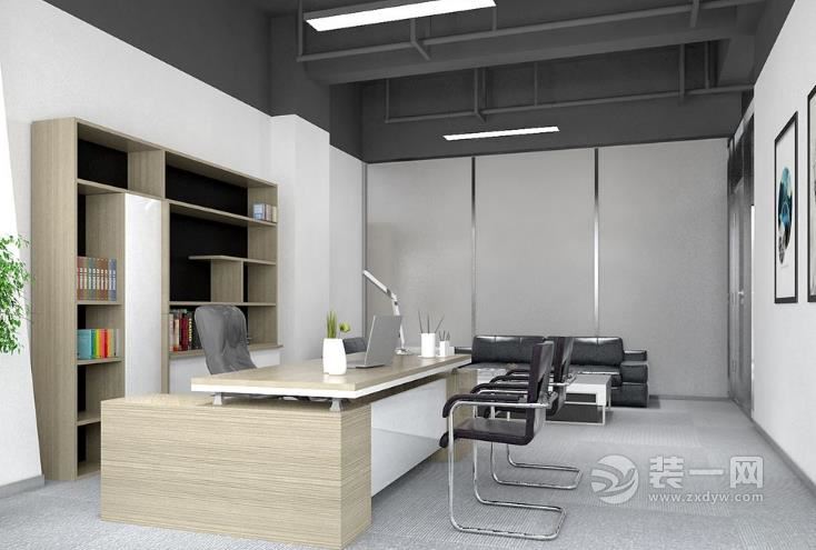 200平米办公室现代风格装修效果图