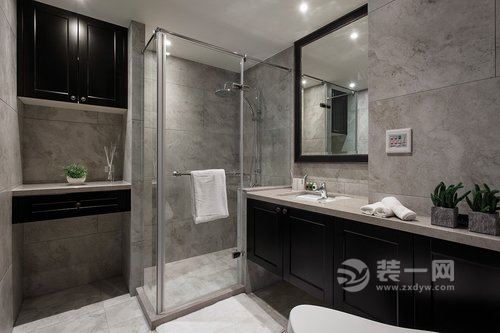 126平现代简约风格案例浴室图