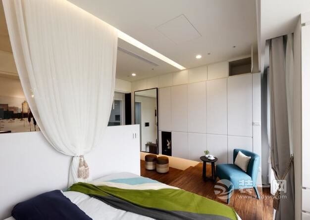 一室一厅单身公寓小户型装修效果图
