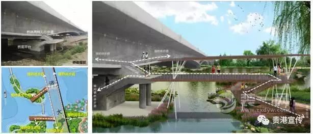 罗泊湾大桥与贵港南湖公园园区交通接驳