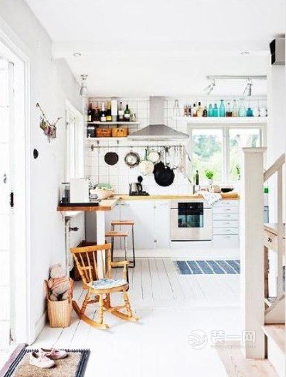 白色厨房设计喜欢白色的你心动了吗