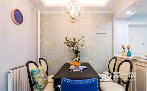 长沙120平浪漫美式风格三居室餐厅装修效果图