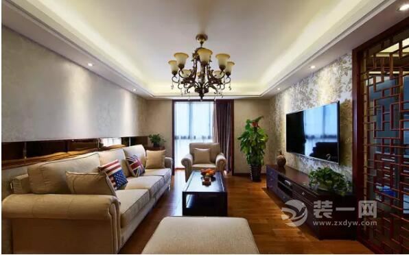139平新中式3居室装修效果图